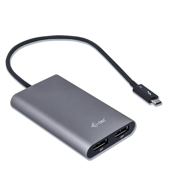 I Tec Adaptador Thunderbolt 3 A 2x Displayport Hasta A 2x 4k